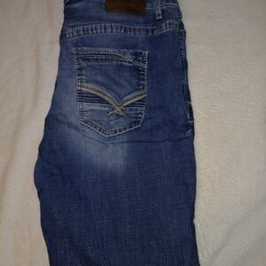 BKE Men's Classic Blue Straight Jeans